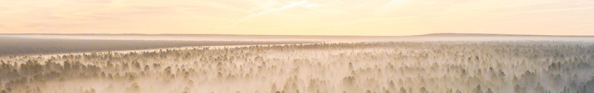 lucht met roze wolken en regenboog die energie voorstellen